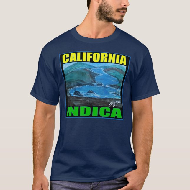 KALIFORNIEN INDICA T-Shirt (Vorderseite)