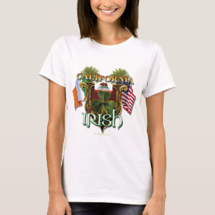Kalifornien-Iren-Stolz T-Shirt