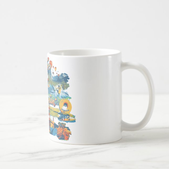 Kalifornien Kaffeetasse (Rechts)