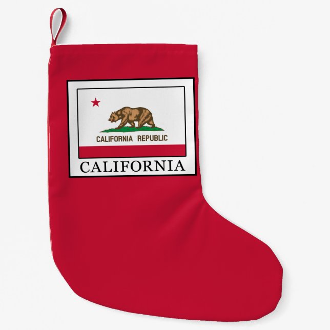 Kalifornien Kleiner Weihnachtsstrumpf (Vorderseite)