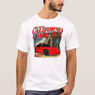 Kalifornien-Küste lassen T - Shirt 2008 laufen