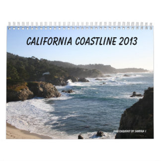 Kalifornien-Küstenlinie 2013 Kalender