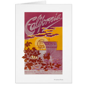 Kalifornien Land der Verheißung Poster