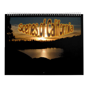 Kalifornien-Landschaft Kalender