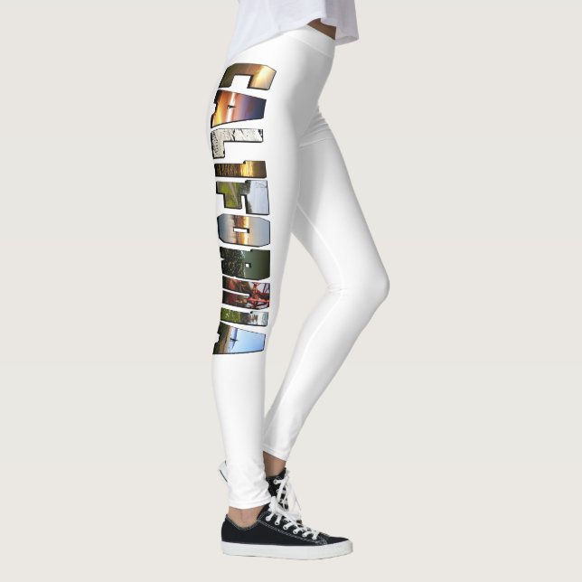 KALIFORNIEN - Landschaftliche Kompilierung Leggings (Rechts)