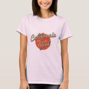 Kalifornien-Mädchen T-Shirt