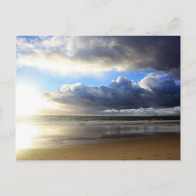 Kalifornien - Manhattan Beach. J Postkarte (Vorderseite)