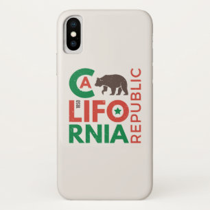 Kalifornien mit Grizzlybär-Logo Case-Mate iPhone Hülle