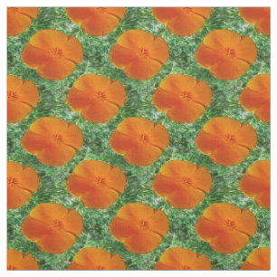 Kalifornien-Mohnblume Stoff