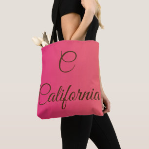 Kalifornien-Monogramm Tasche
