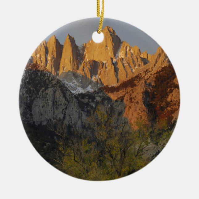 Kalifornien, Mount Whitney, Inyo National Forest 3 Keramikornament (Vorne)