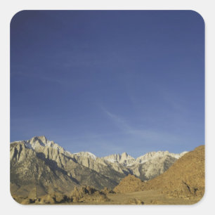 Kalifornien, Mount Whitney, Inyo National Forest Quadratischer Aufkleber