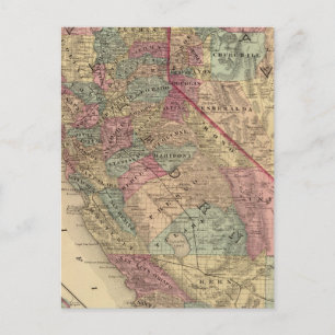 Kalifornien, Nevada Postkarte