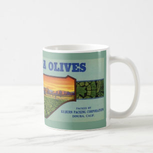 Kalifornien Oliven Tasse