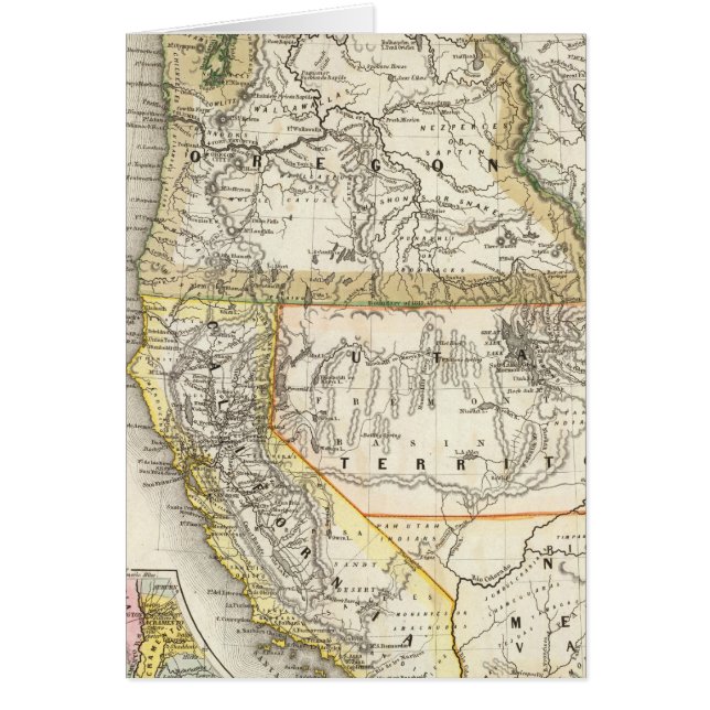 Kalifornien, Oregon, Utah (Vorne)