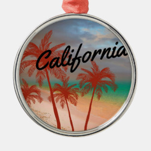 Kalifornien Ornament Aus Metall