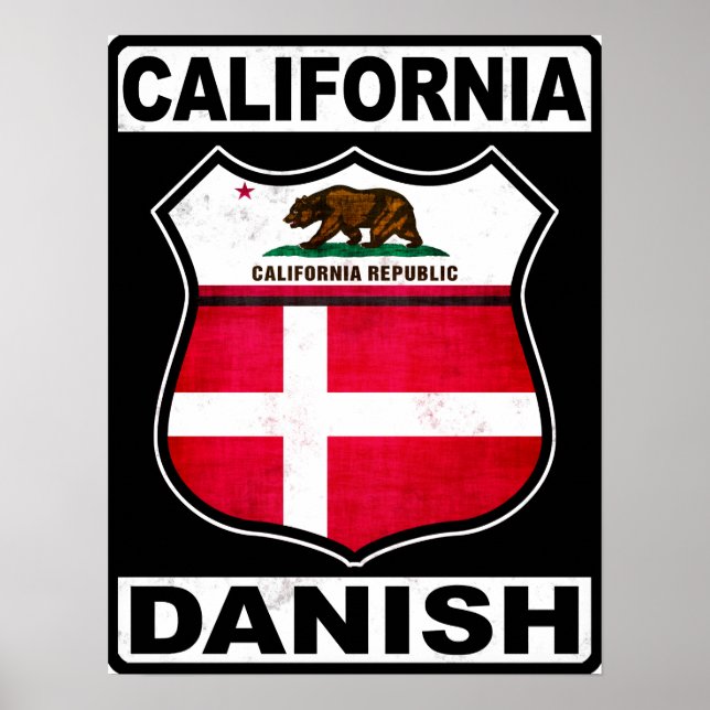Kalifornien Poster (Vorne)