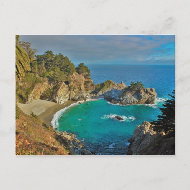 Kalifornien Postkarte (Vorderseite)