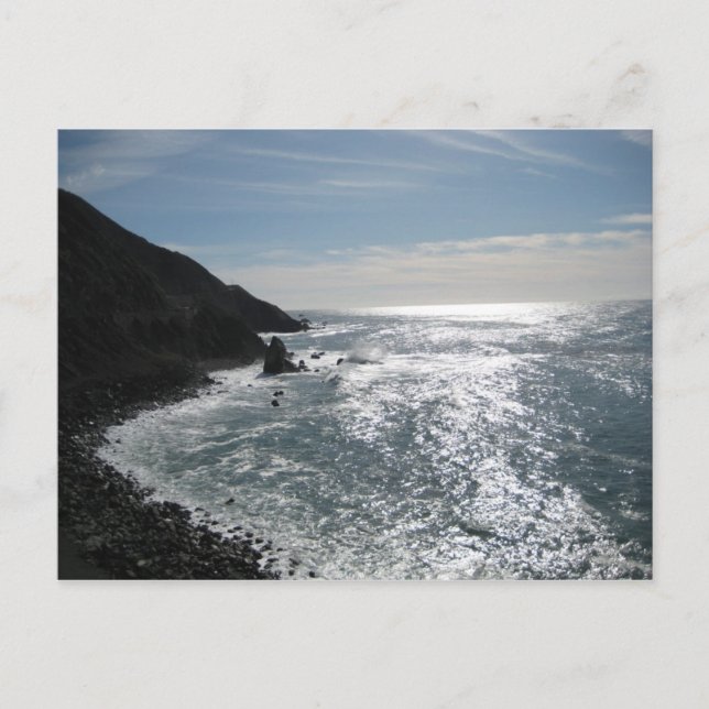 Kalifornien Postkarte (Vorderseite)