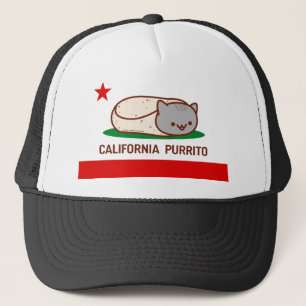 KALIFORNIEN PURRITO - Funny Cat Truckerkappe