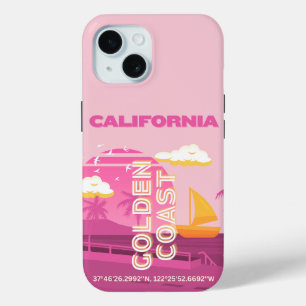 Kalifornien, Reisemöglichkeiten, Preppy, Pink Case-Mate iPhone Hülle