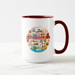 Kalifornien-Reisen Tasse