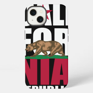 Kalifornien Republik Flagge Stapelhalter iPhone Hülle