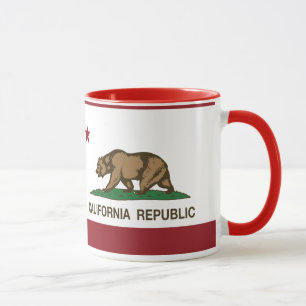 Kalifornien-Republik-Flagge Tasse