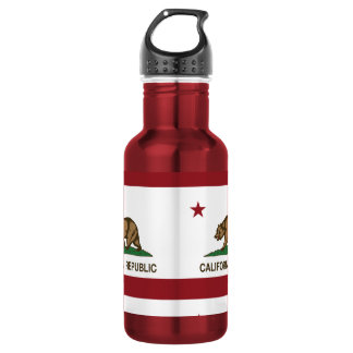 Kalifornien-Republik-Flagge Trinkflasche