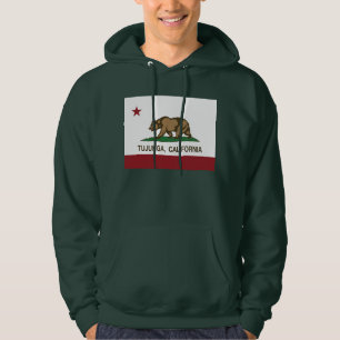 Kalifornien-Republik-Flagge Tujunga Hoodie