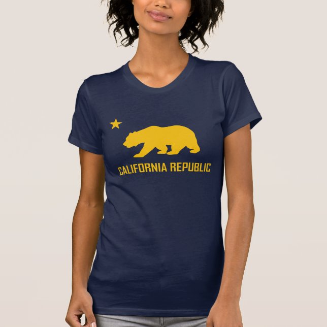 Kalifornien-Republik-T - Shirt (Vorderseite)