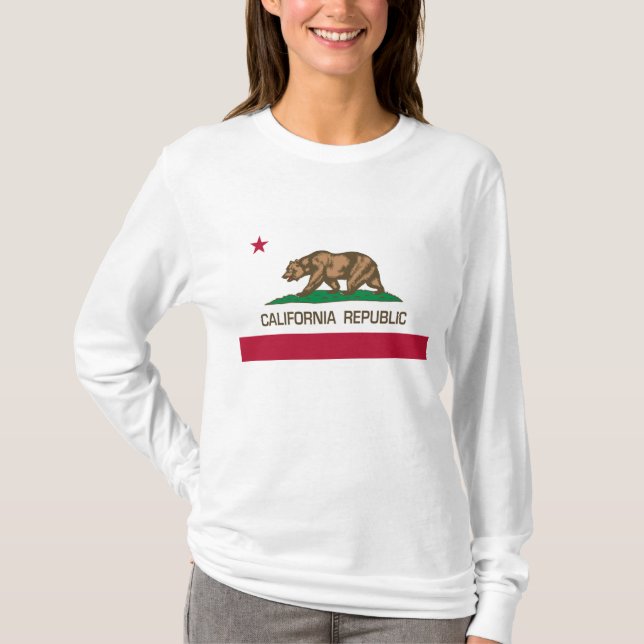 Kalifornien-Republik T-Shirt (Vorderseite)