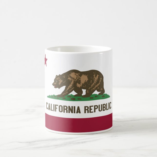 Kalifornien-Republik-Tasse Kaffeetasse (Mittel)