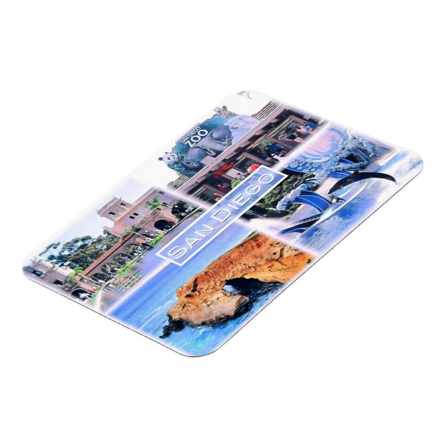 Kalifornien - San Diego - Mosaik - USA - Magnet (Linke Seite)