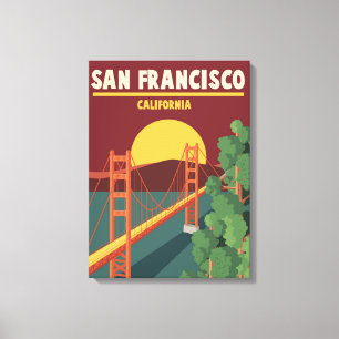 Kalifornien San Francisco Leinwanddruck