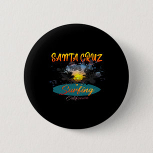 Kalifornien Santa Cruz Surfen  Button
