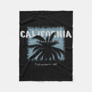 Kalifornien Santa Monica Beach Surfsession 1987 Fleecedecke
