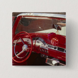 Kalifornien: Santa Ynez Valley, Solvang, 1957 Button