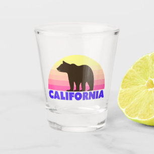 Kalifornien-Scheiben Schnapsglas