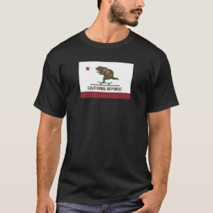 Kalifornien-Skateboard-Bär T-Shirt