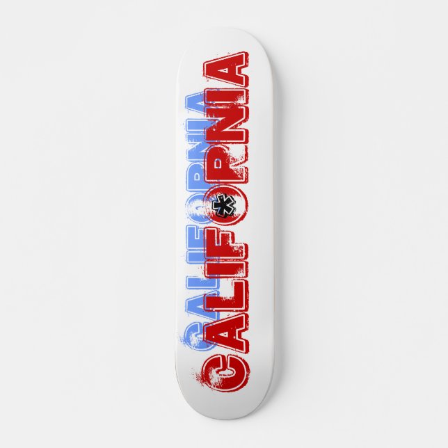 KALIFORNIEN-Skateboard Skateboard (Vorne)
