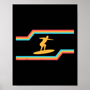 Kalifornien Sommerurlaub, Sonnenschein, Surfen Sur Poster