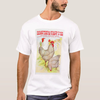 Kalifornien-Staat 1909 angemessen T-Shirt