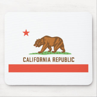 Kalifornien-Staats-Flagge Mousepad