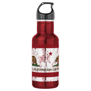 Kalifornien-Staats-Flagge San Luis Obispo Trinkflasche