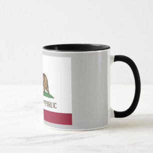 Kalifornien-Staats-Flaggen-Tasse Tasse