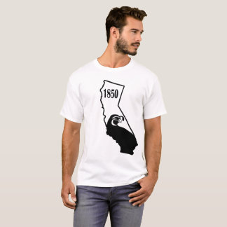 Kalifornien-Staats-Vogel-Tal-Wachtel-T - Shirt