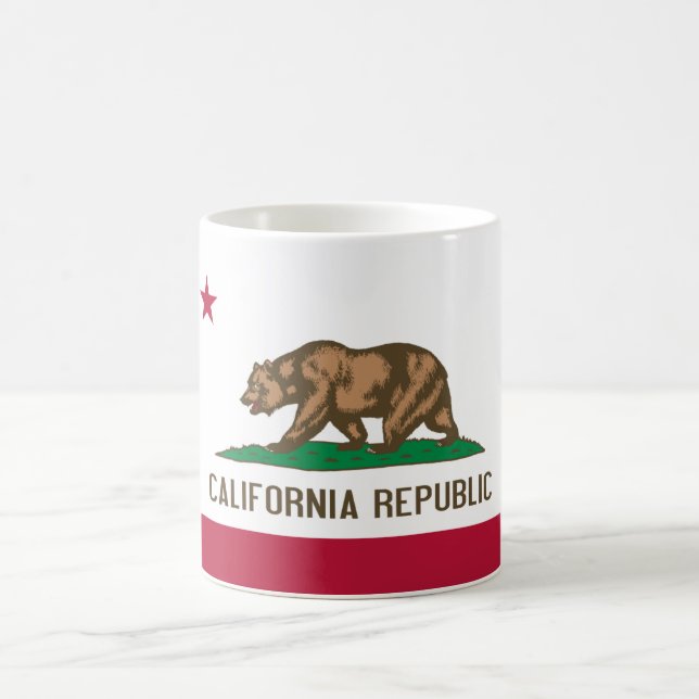 Kalifornien-Staatsflagge Kaffeetasse (Mittel)