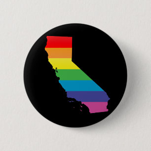 Kalifornien-Stolz Button