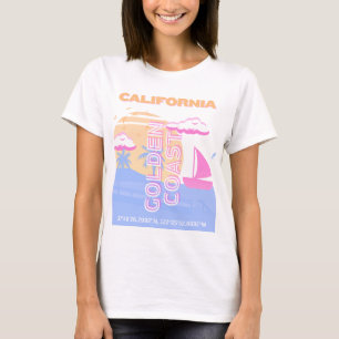 Kalifornien, Strand, Art der Reise T-Shirt